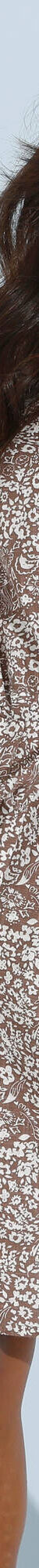 Robe imprimée boutonnée épaules (taupe / écru) Robe imprimée boutonnée épaules (taupe / écru)